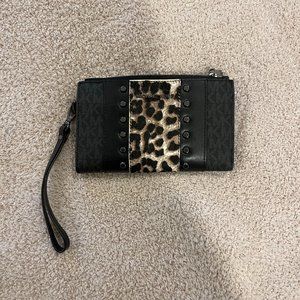 Michael Kors Cheetah Wristlet